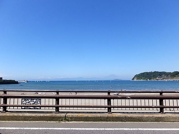 逗子海岸まで約3.4km