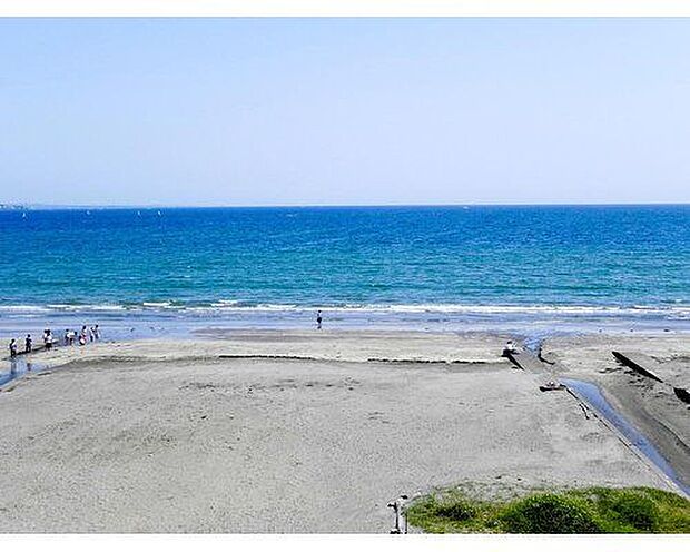 海まで約3.4km(自転車で約15分)