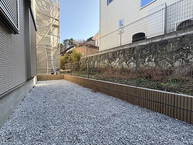 広々としたお庭付き。