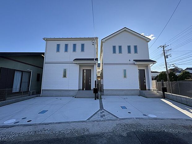 白を基調とした上品な外観