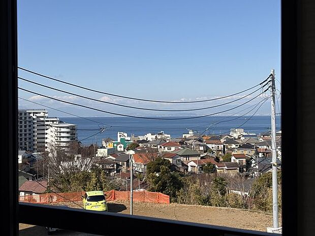 海が見える眺望