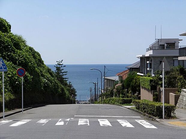 海の見える景色はいつ見ても飽きません(鎌倉プリンス前 (車で約3分、約900m)