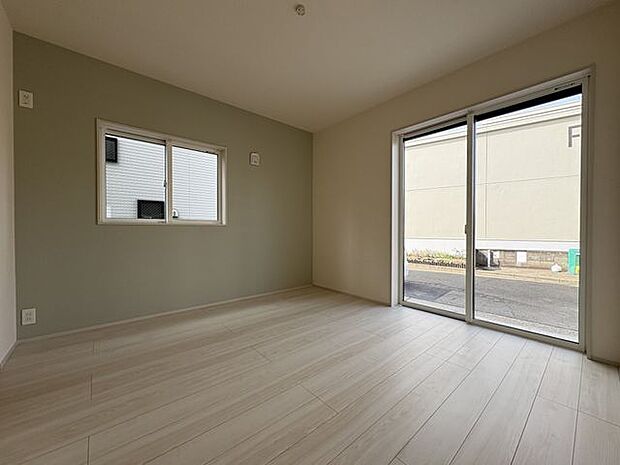 二面採光で風通しも◎