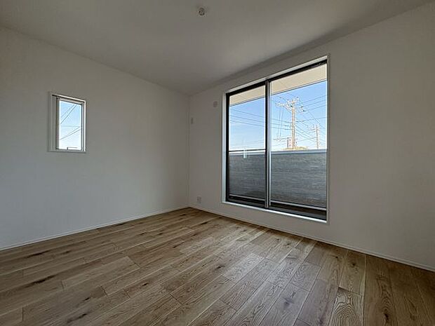 各室の収納スペース付き。