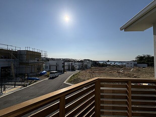 海も遠望できます