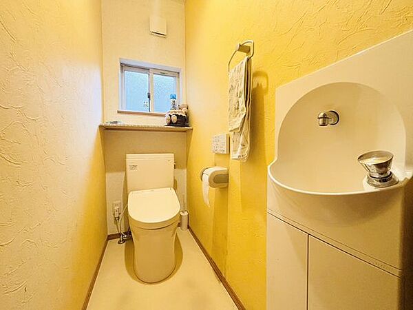 こちらは1Fトイレです。二か所あるのは便利◎
