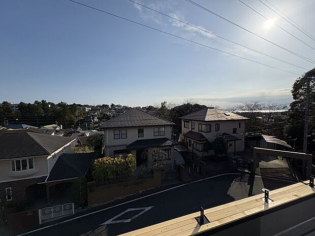 閑静な住宅街でゆったりとした時が流れています