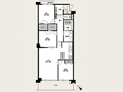 間取図画像 3LDK