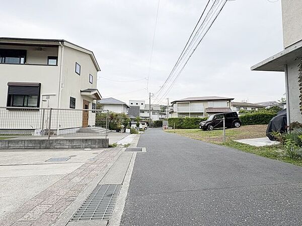 前面道路です。