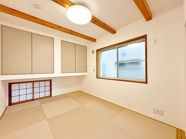 くつろげる和室は和モダンに仕上げました