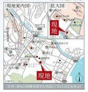 現地案内図