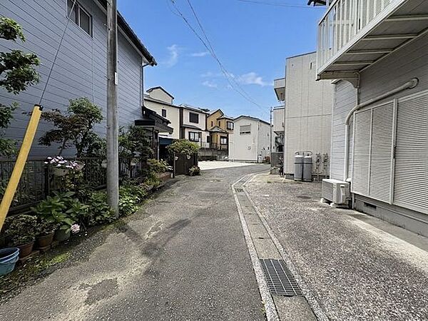 前面道路の様子です