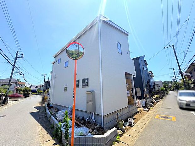 2つの道路に面したゆとり