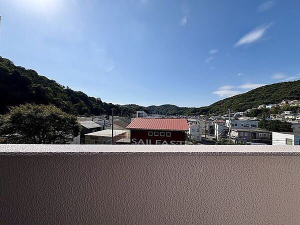 山々の緑を眺めながら、深呼吸！