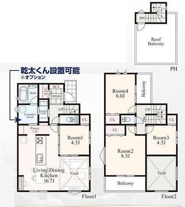 間取図(4LDK)