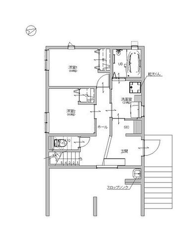 1階 間取り図