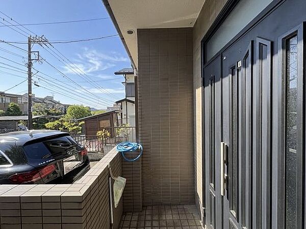 玄関ポーチ部分