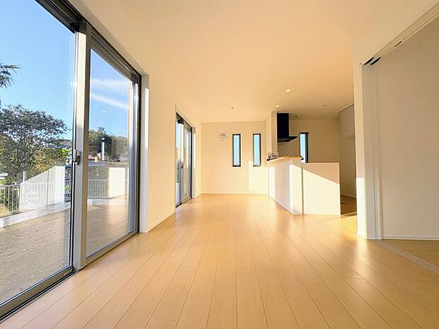 1階リビングを採用しています。