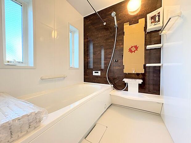 ゆったりと寛げるバスルーム。