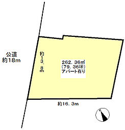 岡崎市天白町河原土地　２の土地画像