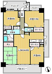 間取図画像 4LDK