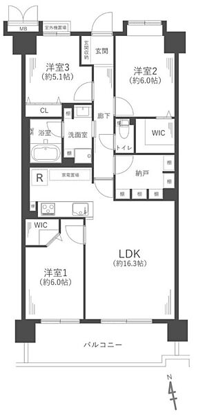 間取り：328000687130