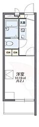 レオパレスすばる 1Kの間取図画像