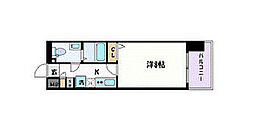 プレサンスmiu新栄 1Kの間取図画像