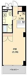 スクエア名駅南 1DKの間取図画像