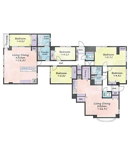 動線の良い間取りは住む人の使いやすさを一番に考えた設計です！計算されたゆとりとひかりが空間を演出！！永く住むを念頭に日々変化していくライフスタイルにも対応できるように思いやりのつまった間取りです！！！