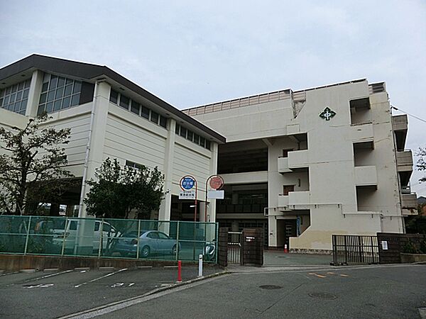 横浜市立森中学校まで約1100ｍ