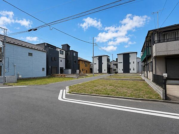 【外観】日当りも良好！目の前に広がる開放感とゆとりと暮らし！～～夢を育む住まいがここにはあります～～
