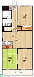 CieloGarden1 3DKの間取図画像