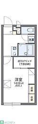 レオパレス辰&圭 1Kの間取図画像