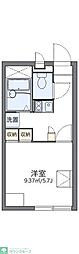 レオパレスグランシャリオ 1Kの間取図画像
