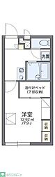 レオパレスラフォーレ1 1Kの間取図画像