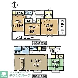 サン・ニコラI 4SLDKの間取り