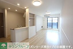 クレイドル下斎田Ａ 2階2LDKのリビング/ダイニング