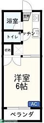 ult.lasept 1Kの間取図画像