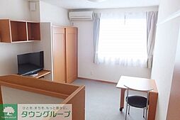 レオパレスプレサージュ 2階1Kのリビング/ダイニング