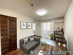 sanctuary court(サンクチュアリ コート) 1階1LDKのリビング/ダイニング