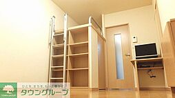 レオパレスアウロラ 4階1Kのリビング/ダイニング