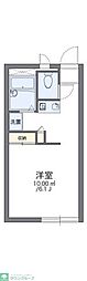 レオパレスTIERRA 1Kの間取図画像
