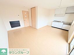 東武伊勢崎線 韮川駅 徒歩29分の賃貸アパート 2階1LDKのリビング/ダイニング