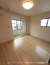 ハミルトン・Ａ 2階1LDKのリビング/ダイニング