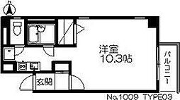小菅木町ビル 1Kの間取図画像