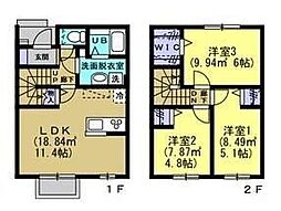 間取図画像 3LDK