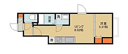 ルミナ 1LDKの間取図画像