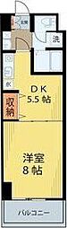 BellCity榴ケ岡 1DKの間取図画像