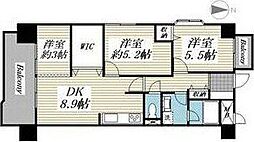 ロイヤルパレス泉中央 3SDKの間取図画像